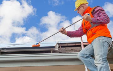 Morton Common soft wash roof cleaning